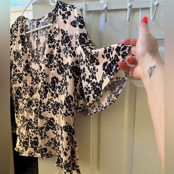 Topshop floral blouse - Picture 5 of 8